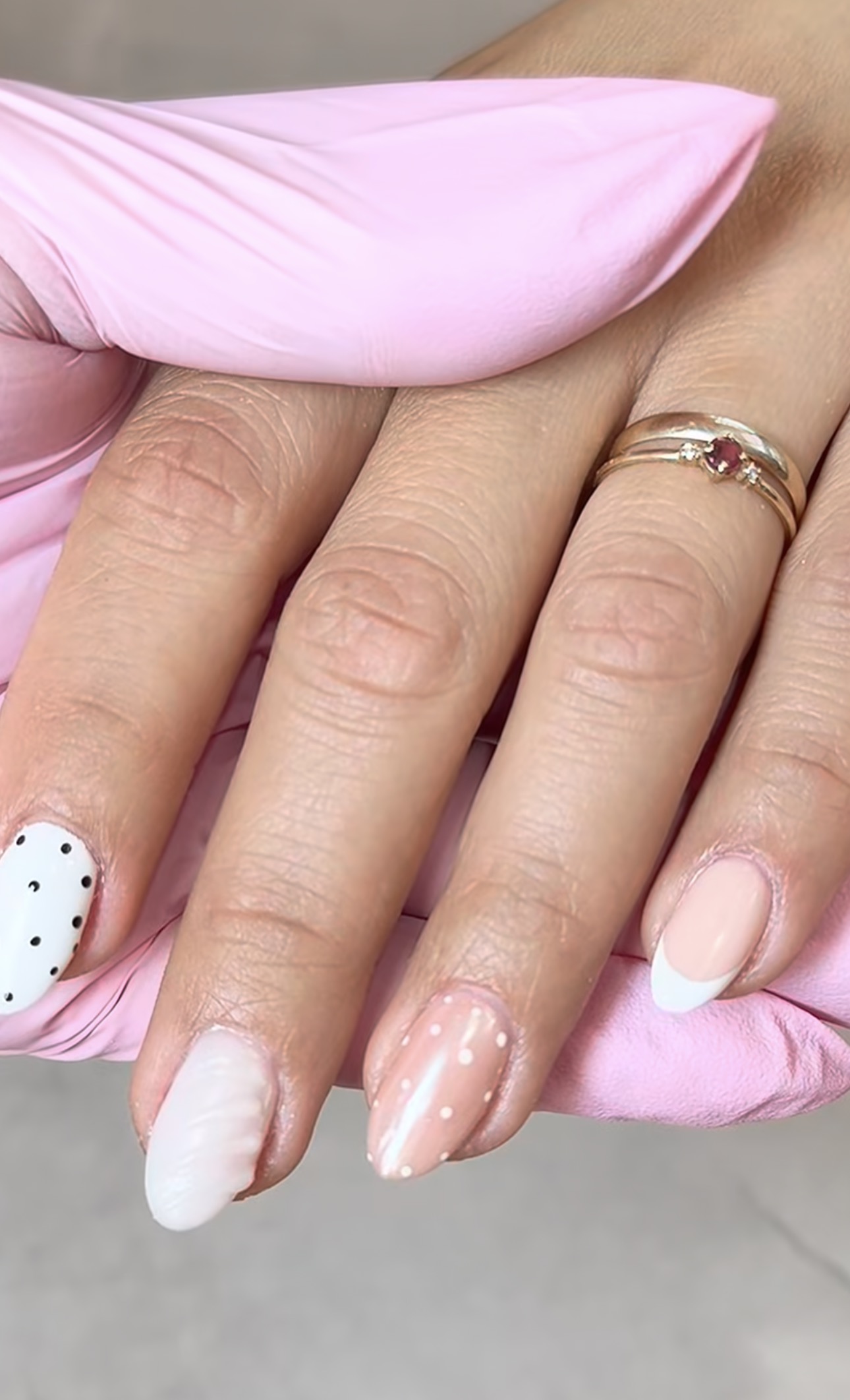 Uñas después del tratamiento en Pawil Nails